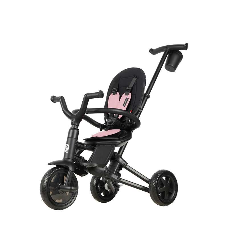 Tricicleta ultrapliabila Qplay Nova Niello Roz - gogobaby.ro