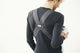 BabyBjorn - Marsupiu anatomic Mini, cu pozitii multiple de purtare, Dark Grey, 3D Jersey