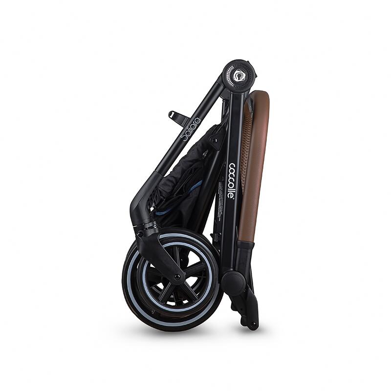 Carucior modular 3in1 Coccolle Saliara Cabernet+ Scoica auto iSize Coccolle Knox Black