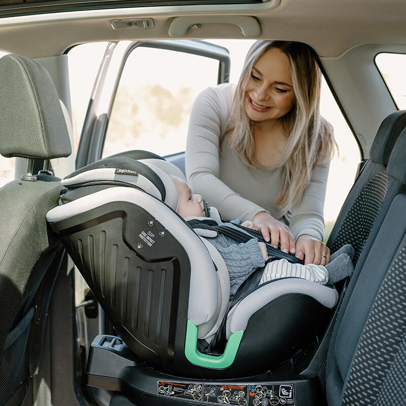 Scaun auto iSize 40-150 cm Coccolle Mago Neutral grey - gogobaby.ro