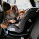 Scaun auto iSize 40-150 cm Coccolle Nyota Moonlit grey+Coccolle Parasolar auto cu ventuze