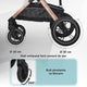 Carucior transformabil 3in1 Coccolle Melora Moonlit grey