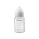 Biberon din sticla Anti-colici Mombella Classic, 180 ml, cu Tetină Silicon S - Flux Lent (0-3 Luni) - Ivory