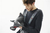 BabyBjorn - Marsupiu anatomic Mini, cu pozitii multiple de purtare, Dark Grey, 3D Jersey