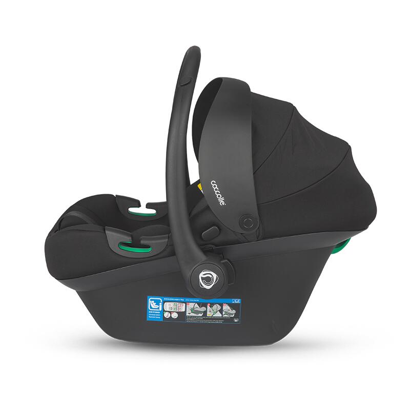 Carucior modular 2in1 Coccolle Serry Moss green+ Scoica auto iSize Coccolle Knox Black - gogobaby.ro