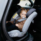 Scaun auto iSize 40-150 cm Coccolle Sidra Moonlit grey+Coccolle protectie bancheta auto mica