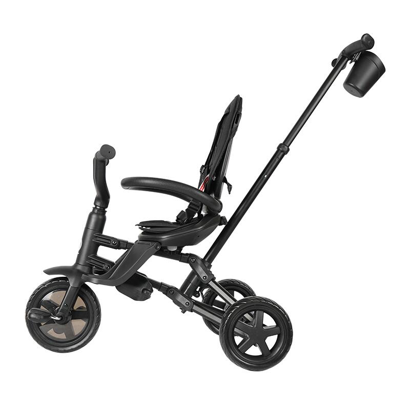 Tricicleta ultrapliabila Qplay Nova Niello Negru - gogobaby.ro