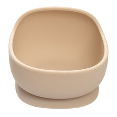 Bol din silicon cu ventuza, AppeKids, Classic - Bubble Beige