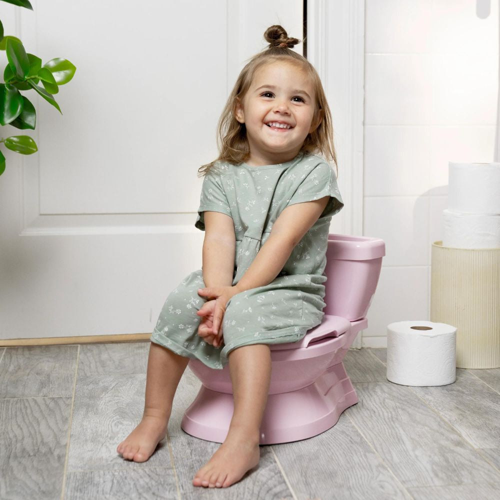 Ingenuity - Olita cu sunete My Size Potty Pro, roz - gogobaby.ro