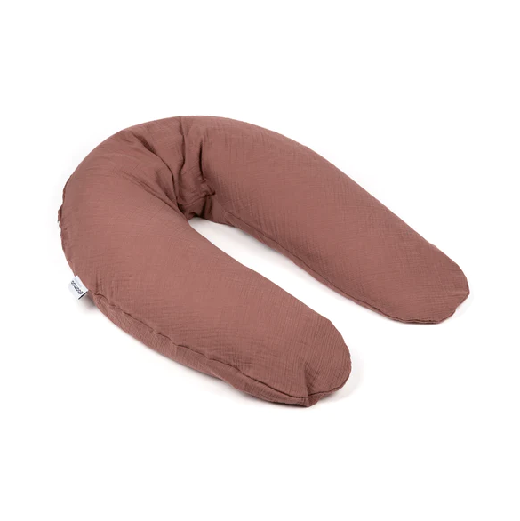 Doomoo - Perna mare 3 in 1 Comfy Big Tetra Brick din bumbac organic: perna gravide, suport pentru hranire, suport pentru bebe - gogobaby.ro