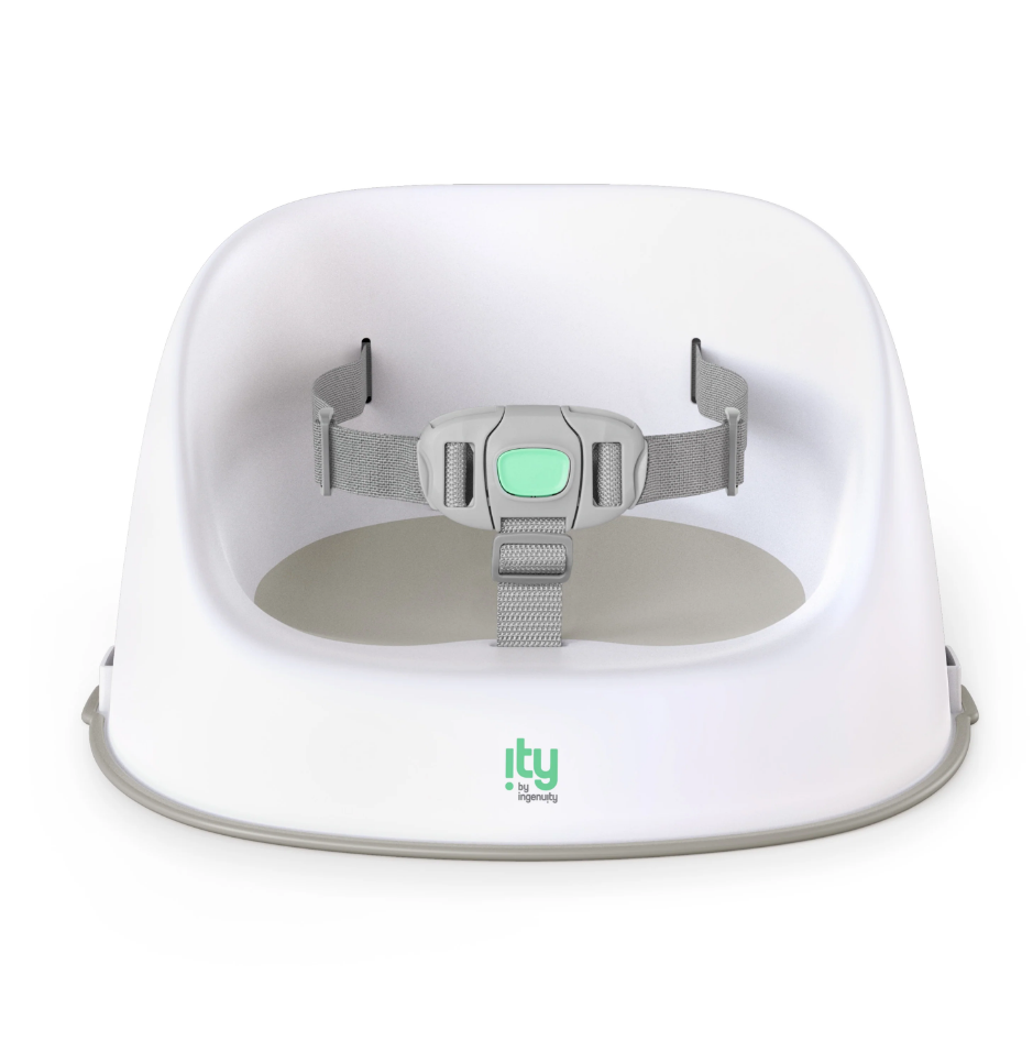 Ity by Ingenuity - Scaun de masa Easy Clean Booster, Oat - gogobaby.ro