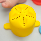 Baby Einstein - Set de pahare senzoriale pentru stivuire si scurgere, 