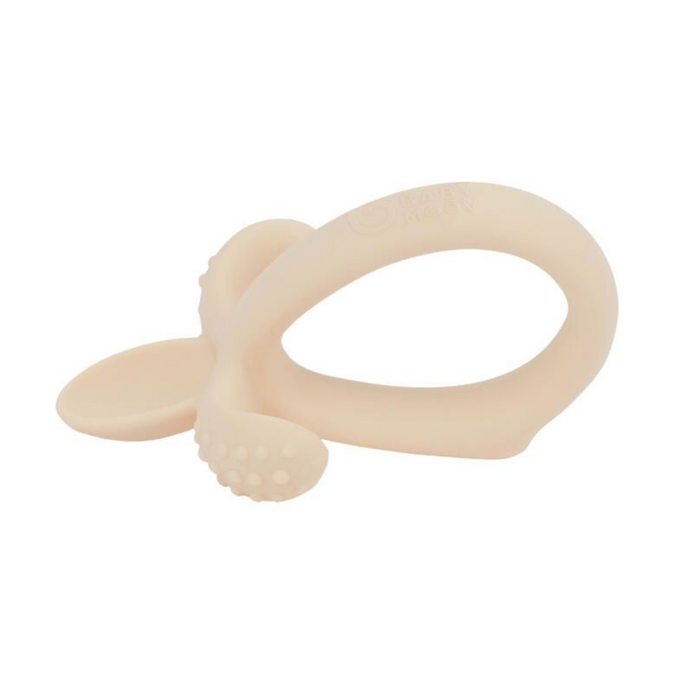 Babymoov - Lingurita bebe 2-in-1 din silicon, pentru diversificare si dentitie