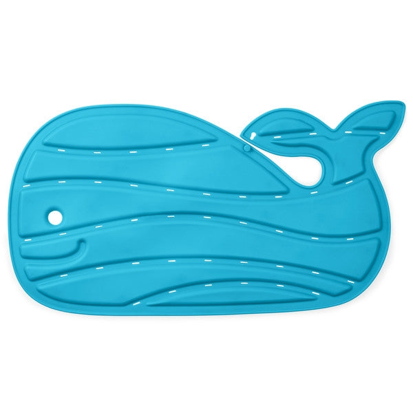 Skip Hop - Moby Covoras de baie antiderapant in forma de balena - Albastru - gogobaby.ro
