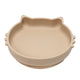 Bol din silicon, AppeKids, Kitty II - Bubble Beige