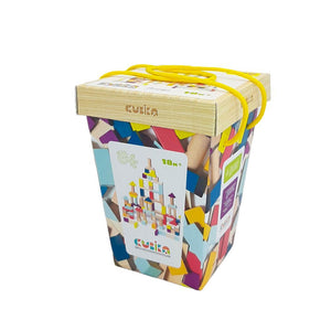 Joc din lemn, Set de constructii Cubika 1 - gogobaby.ro