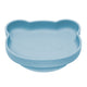 Farfurie din silicon cu ventuza, AppeKids, The Little Bear - Aqua Blue