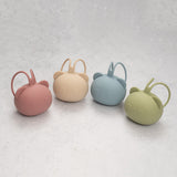 Suport pentru suzeta din silicon, AppeKids, The Little Bear - Bubble Beige