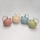 Suport pentru suzeta din silicon, AppeKids, The Little Bear - Bubble Beige