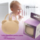 Suport pentru suzeta din silicon, AppeKids, The Little Bear - Bubble Beige