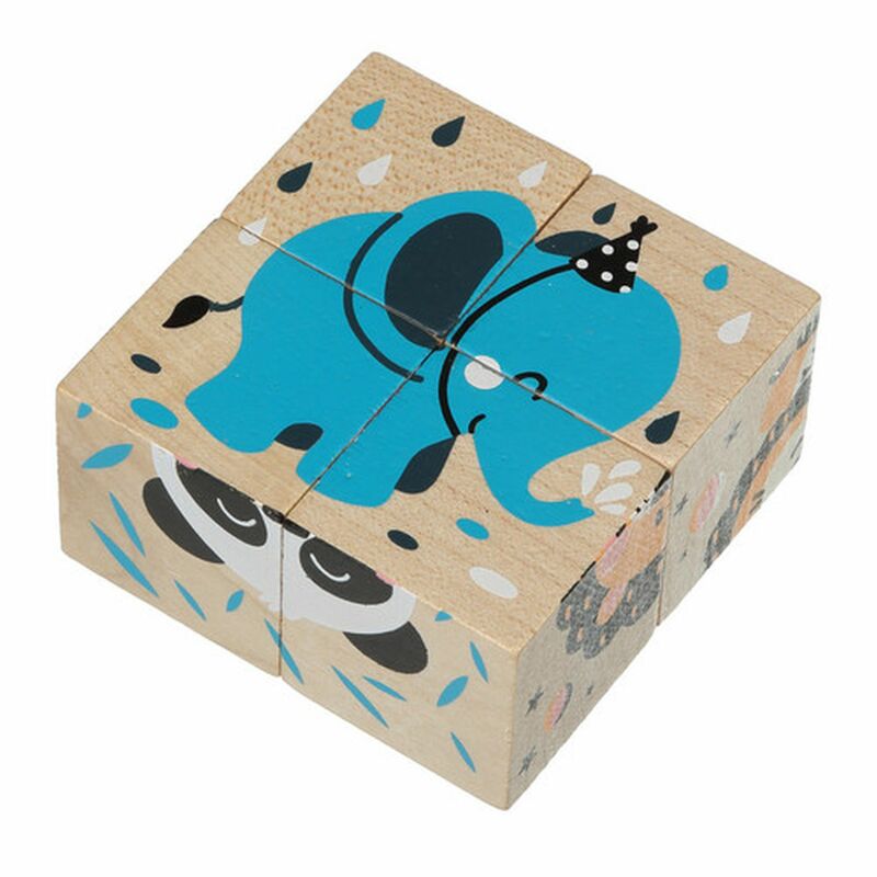 Jucarie din lemn, Cubika, Puzzle din lemn 