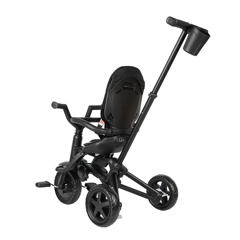 Tricicleta ultrapliabila Qplay Nova Niello Negru - gogobaby.ro