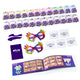 Set de Creatie Air Clay, Okto, 24 culori - White&Pastel