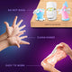 Set de Creatie Air Clay, Okto, 24 culori - White&Pastel