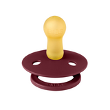 BIBS - Suzeta Colour Latex, tetina rotunda, 6 luni +-Elderberry