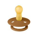 BIBS - Suzeta Colour Latex, tetina rotunda, 6 luni +-Caramel