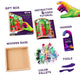 Set creatie Wood & Craft - Little Worlds, 21*21cm - Mommy Troll