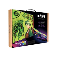Set pictura 3D cu argila usoara, 29*29cm - Manga - Ground