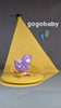 Balansoar sub forma de animal de plus, cu roti , cu muzica distractiva, unicorn ursuslet