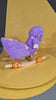 Balansoar sub forma de animal de plus, cu roti , cu muzica distractiva, unicorn ursuslet