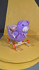 Balansoar sub forma de animal de plus, cu roti , cu muzica distractiva, unicorn ursuslet