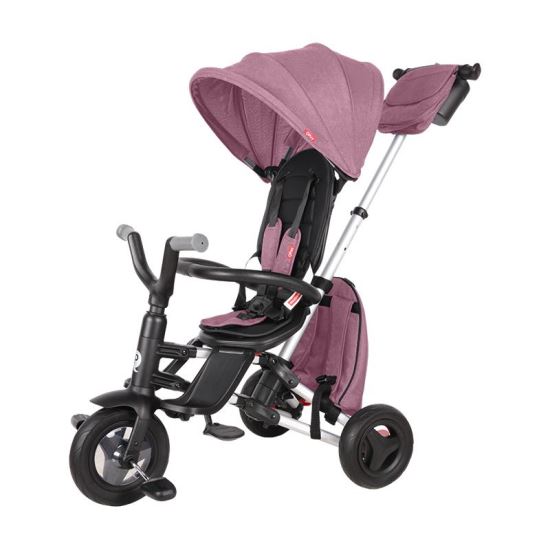 Tricicleta ultrapliabila Qplay Nova Rubber violet - gogobaby.ro