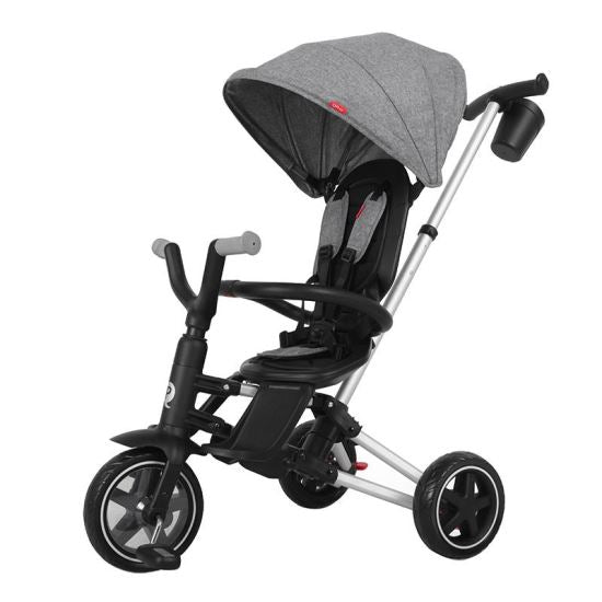 Tricicleta ultrapliabila Qplay Nova gri - gogobaby.ro