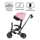 Tricicleta ultrapliabila Qplay Nova Niello Roz