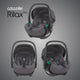 Carucior modular 4in1 Coccolle Lissia Butternut Beige cu Scoica auto iSize Coccolle Rilax Greystone si Baza isofix iSize Coccolle Rilax