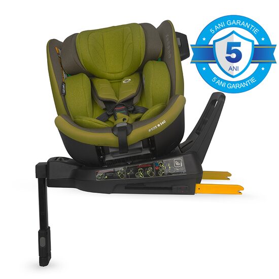 Scaun auto iSize 40-150 cm Coccolle Mago Olive khaki - gogobaby.ro