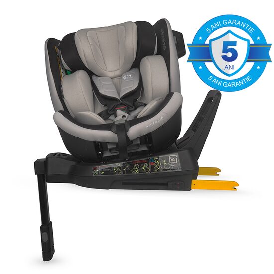 Scaun auto iSize 40-150 cm Coccolle Mago Jet black - gogobaby.ro