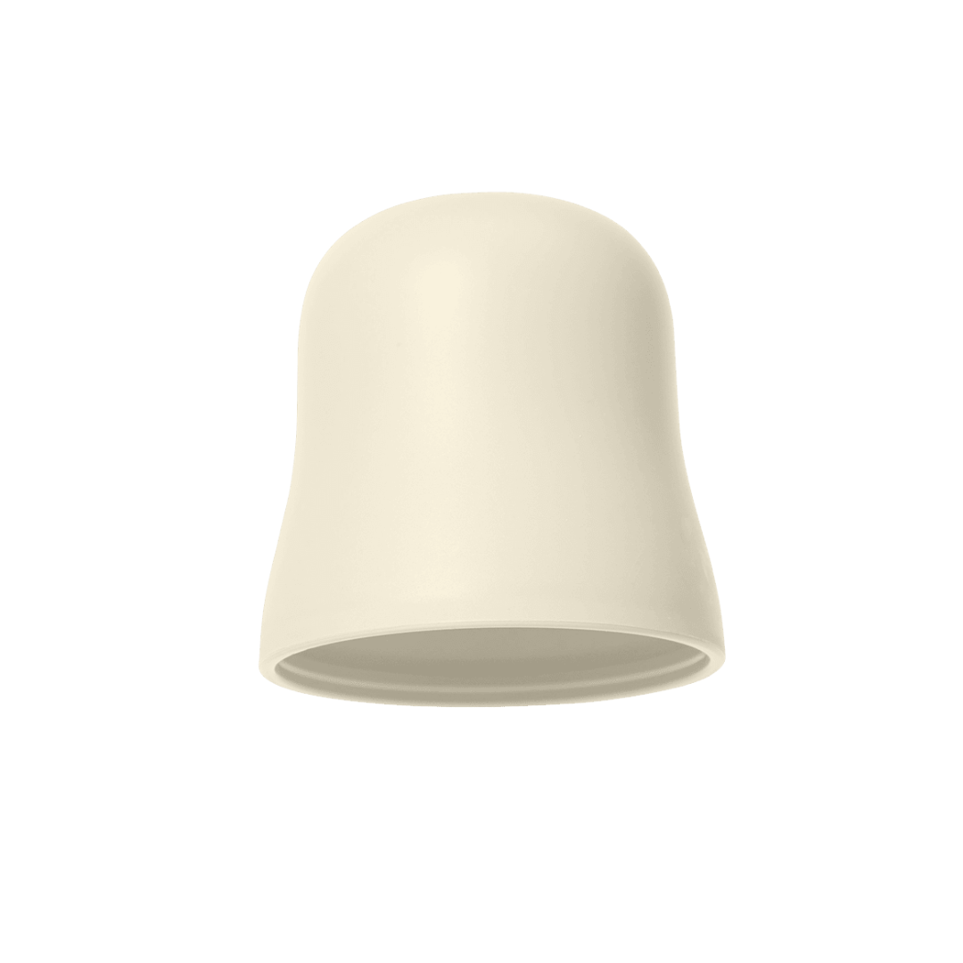 BIBS - Dispozitiv de hranire Baby Feeder cu 2 tetine din silicon, Ivory - gogobaby.ro