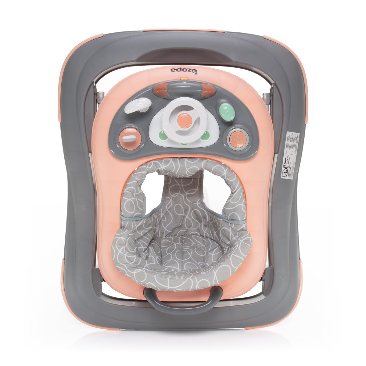 ZOPA - Premergator Fiesta Grey/Pink - gogobaby.ro
