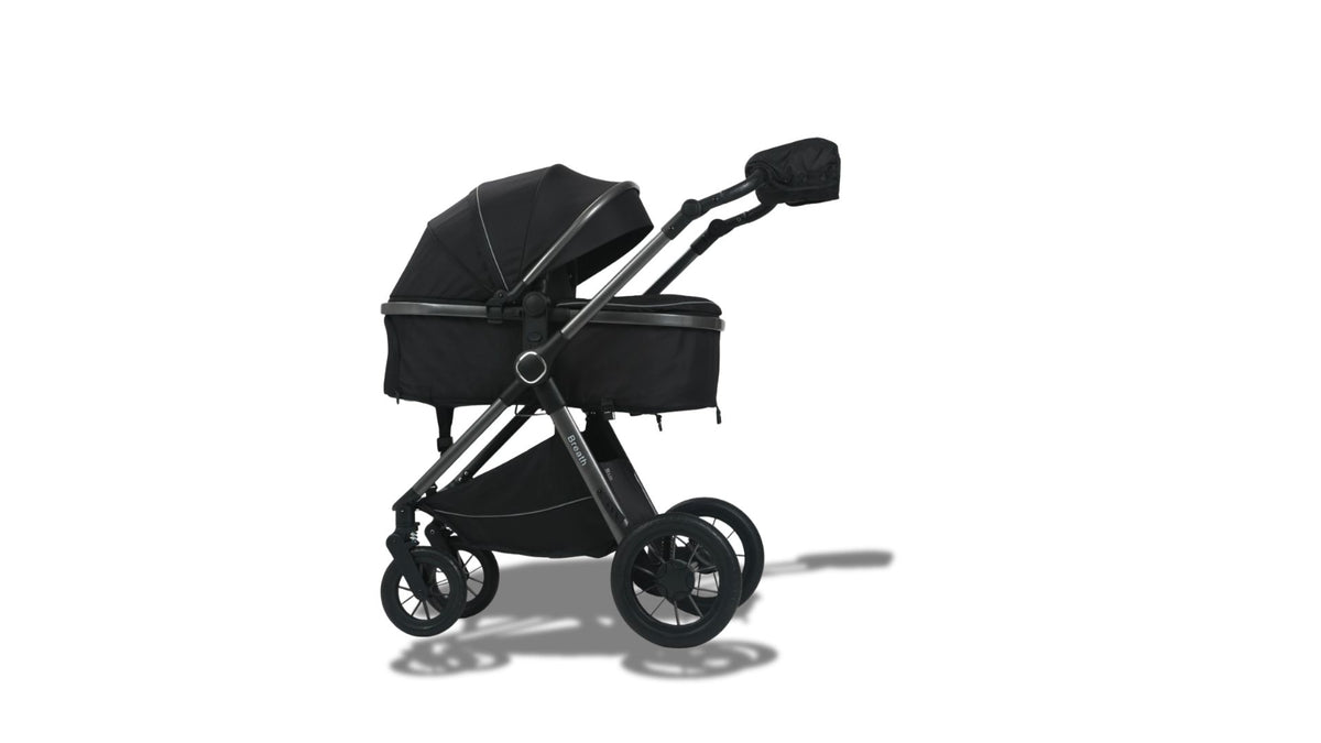 Carucior Luxmom Breath 3 in 1 NEGRU