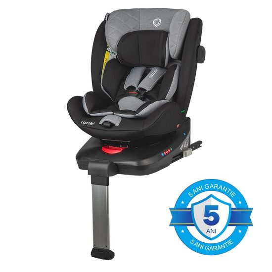 Scaun auto iSize 40-150 cm Coccolle Vigo Diamond black - gogobaby.ro
