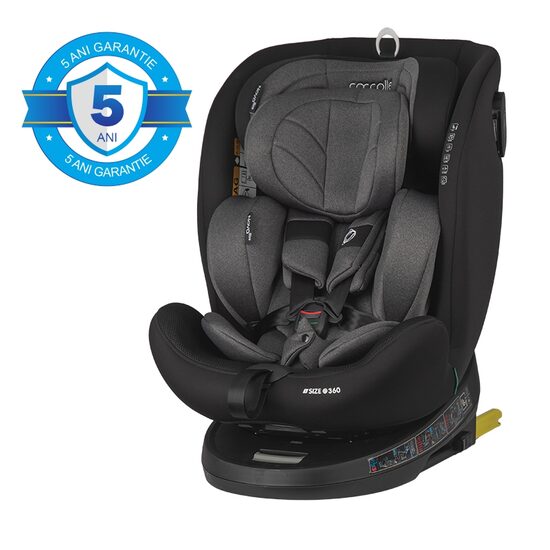 Scaun auto iSize 40-150 cm Coccolle Nova Diamond black - gogobaby.ro