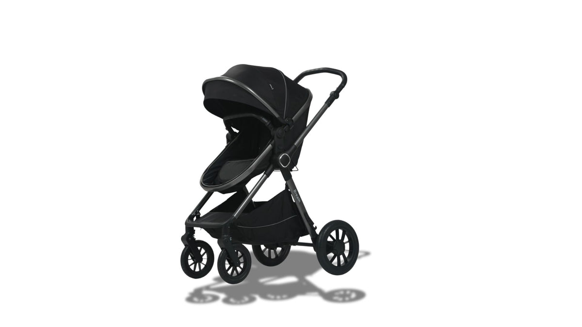 Carucior Luxmom Breath 3 in 1 NEGRU