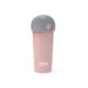 Sticla de plastic cu pai Nava 380ml roz