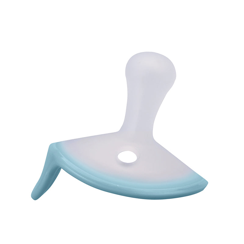 Suzeta deschisa din silicon cu cutie de depozitare, ultra-usoara, 0-6 Luni, Mombella Ciupercuta - Nile Blue