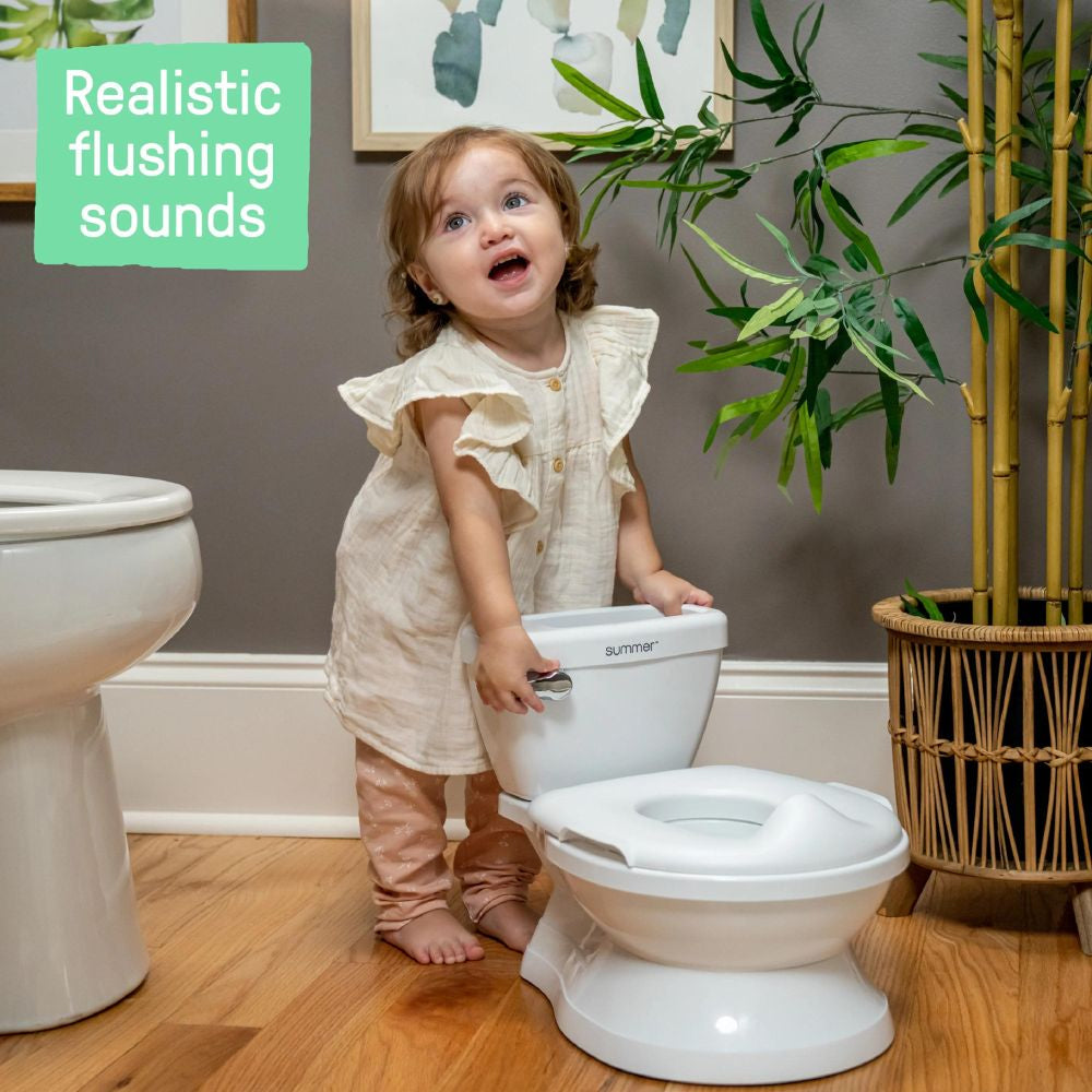 Ingenuity - Olita cu sunete My Size Potty Pro, alb - gogobaby.ro